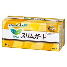 Laurier 蕾妮亞 超薄瞬吸護墊 無香 17cm, 1包, 34片, 日用
