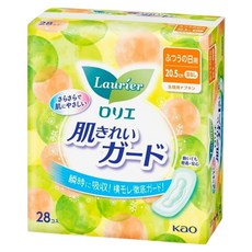 Laurier 蕾妮亞 親膚柔護衛生棉 無蝶翼 20.5cm, 1包, 28片, 日用
