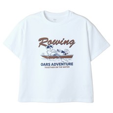 스파오키즈 아동용 ROWING 루즈핏 반팔 티셔츠 C