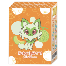 PoKeMoN 寶可夢 原味迷你蘇打餅 新葉喵&胖丁, 25g, 1盒