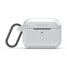 PURe.geaR 普格爾 AirPods Pro 3 行李箱造型耳機套, 銀色, 1個, 67001PG