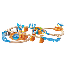 Hape 火星探索火車軌道玩具組, 混和顏色, 1套