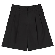 Lap 女款打褶寬版百慕達短褲 AS2WP460
