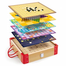 Hape 22合1經典遊戲組, 混和顏色, 1套