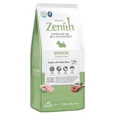 Zenith 鮮力士 高齡犬 軟飼料, 1.2kg, 1個, 雞肉+羊肉
