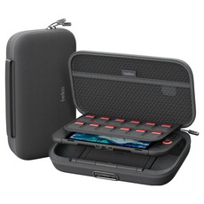 벨킨 게이밍 닌텐도 스위치2 전용 30W 10000mAh 여행용 충전 케이스 Pro, 차콜, 1개, ENA003qcCH