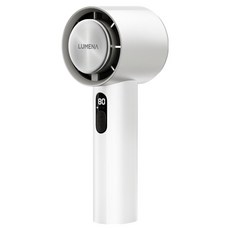 루메나 FAN JET ULTRA PLUS 프리미엄 아웃도어 휴대용 냉각 선풍기, 루나화이트