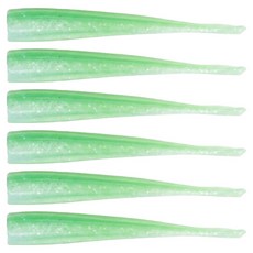 버클리 걸프 재거 바다 멀티웜 9cm 6p, 그린 스타리 나이트, 1개, 22.8g