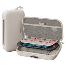 벨킨 게이밍 닌텐도 스위치2 전용 30W 10000mAh 여행용 충전 케이스 Pro, 샌드, 1개, ENA003qcSA 샌드, 1개, ENA003qcSA