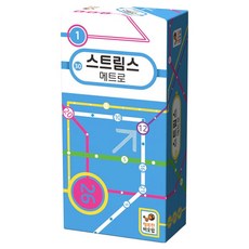 행복한바오밥 스트림스 메트로 오름차순 빙고 두뇌 가족 보드게임, 1개