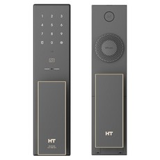 HYUNDAI HT 推拉式即時鎖定免鑽孔擴散器電子鎖, TDL-P2102, 顧客自行安裝