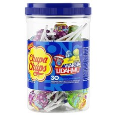 츄파춥스 텅페인터 롤리팝 그린애플맛 + 블루베리맛 세트 270g, 1세트