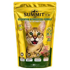 SUMMIT 莎美 全齡貓適用 天然蝦青素無穀乾糧, 500g, 1包, 雞肉