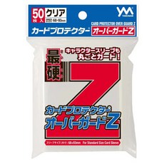 야노망 TCG 카드프로텍터 Z시리즈 오버가드 Z 투명 68 x 93 mm 50p, 레드, 1개