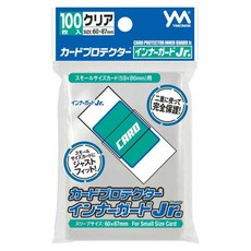 야노망 TCG 카드프로텍터 이너가드 JR 투명 60 x 87 mm 100p, 블루, 1개