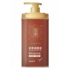 澡享 液態皂沐浴 淨謐黑茶, 1個, 800ml
