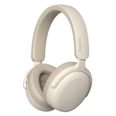 PHILIPS 飛利浦 無線藍牙耳罩式耳機, 雪霧白, TAH2300