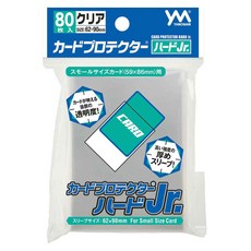 야노망 TCG 카드프로텍터 Z시리즈 투명 슬리브 하드 Jr 62 x 90 mm 80p, 블루, 1개