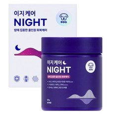 조공 강아지 이지 케어 나이트 120g, 1개, 스트레스완화/안정/집중력관리, 60정