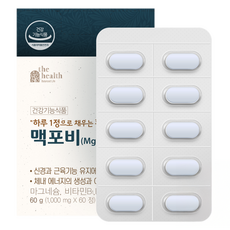 더헬스 맥포비 마그네슘 60g, 1개, 60정