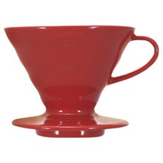 하리오 드립퍼 V60 02 세라믹 레드, 1개, 단품, 0ml