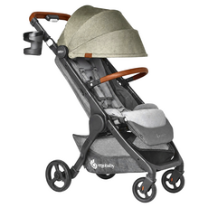 ergobaby METRO+ DELUXE 獨家可平躺式豪華嬰兒推車, 典雅綠