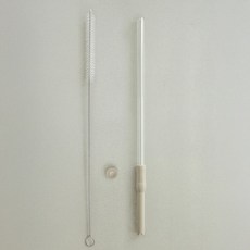 모슈 글래스 스트로우 빨대 세트 For 뉴밀크텀블러 600ml, 1세트