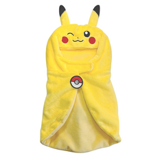 PoKeMoN 寶可夢 兜帽披風 皮卡丘, 黃色, 1個