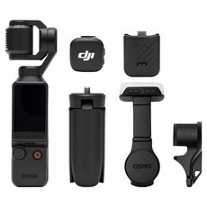 JJC DJI 오즈모 포켓 4 스킨 크리에이터 콤보 보호 필름 무광 블랙, 1개, SS-OSP4BK