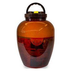 大慶 釀酒用米雜糧保存PET容器棕色 + 瓶蓋組, 1套, 15L