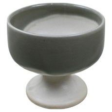 Dalsogum 感性陶瓷優格刨冰碗, 銀灰色, 1個
