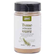 첫맛 타임분말, 100g, 1개