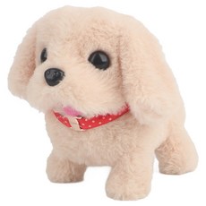 투데이리빙 움직이는 강아지 인형 W99071M, 베이지, 1개, 14cm 베이지, 1개, 14cm