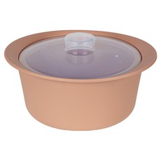 momobin 矽膠寶寶副食品可微波多功能蒸鍋 550ml, 赤陶玫瑰, 1個, 單品