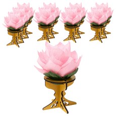 minhwashop 蓮花氣氛燈製作 S2501280+ULVEL0080, 混合顏色, 10個
