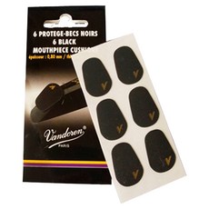 Vandoren 吹嘴貼片 0.8mm, 黑色, 1個