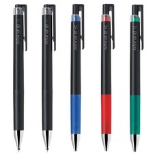 파이롯트 쥬스업 볼펜 0.3mm 5p 세트, 블랙(2p) + 블루(1p) + 레드(1p) + 그린(1p), 1세트