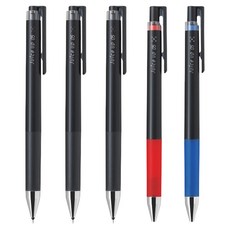 PILOT 百樂 Juice up 原子筆 0.5mm 5入組, 黑色(3入) + 藍色(1入) + 紅色(1入), 1套
