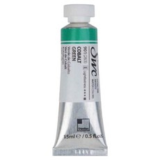신한화구 SWC 수채화물감 낱색 901 COBALT GREEN E, 15ml, 1색