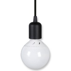 원하 LED 자유봉 펜던트 등기구 레일조명, 블랙, 1개