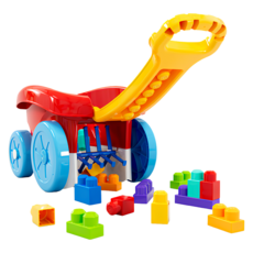 fisher-price 費雪 美高積木收集車, 混和顏色, 1套