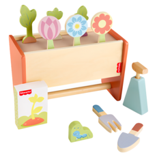 fisher-price 費雪 木製玩具 園藝組, 混和顏色, 1套
