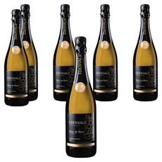 EDENVALE 伊威 高級氣泡白葡萄飲 白中白, 6個, 750ml