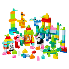 fisher-price 費雪 美高動物園積木組 250片, 混和顏色, 1套