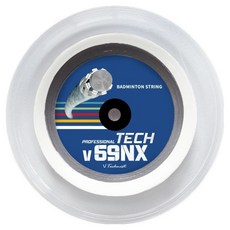 Technist 羽球線 0.69mm TECH v69NX, 白色, 1個