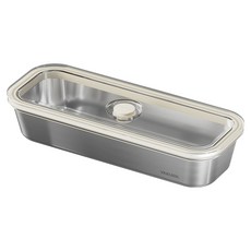 VAKUEN. 不鏽鋼真空託盤 Wide 1.3L, 1個, 單品