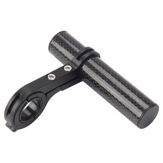 아무 자전거 핸들 확장 연장 마운트 익스텐션바 10cm AM-BE01, 블랙, 1개