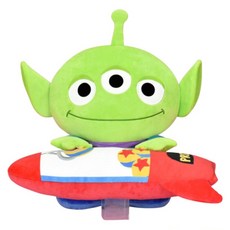 Disney 迪士尼 站姿三眼怪 火箭鍵盤玩偶, 綠色, 1個, 43cm