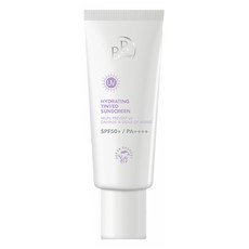 BB AMINO 科研 玻尿酸角鯊潤色防曬乳 嫩紫 SPF50+ PA++++, 1件, 35ml
