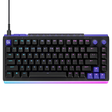 로지텍 유선 로지텍G G512 X 75 래피드 트리거 게이밍 텐키리스 키보드, 블랙, 920-013947, 적축 블랙, 920-013947, 적축